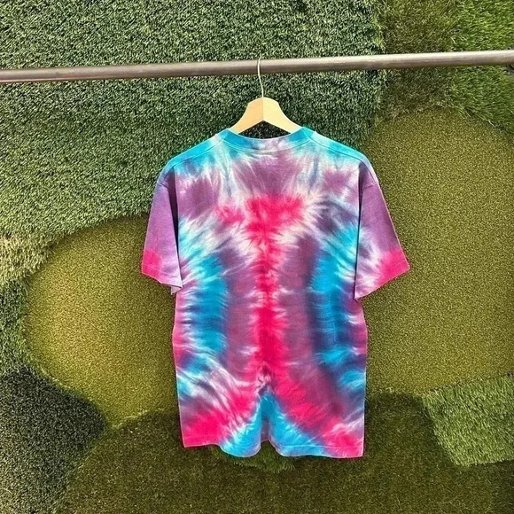 Vintage Woman Healing For  Change Tye-Dye T-shirt Large - Picture 2 of 4